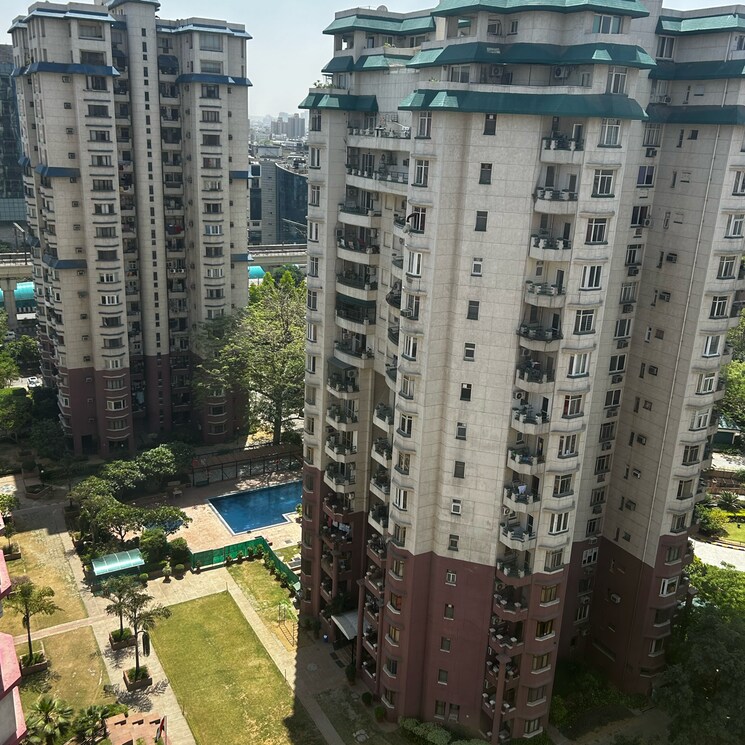 Exterior View, unitech-palms 3.5 Bedroom 1900 Sq.Ft. Apartment In South City 1 Gurgaon 8887614