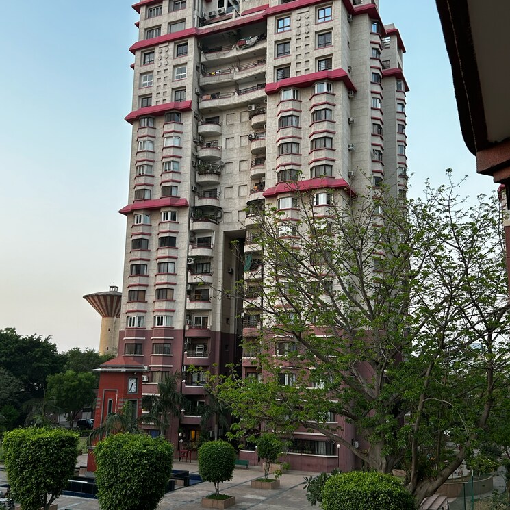 Exterior View, unitech-palms 3.5 Bedroom 1900 Sq.Ft. Apartment In South City 1 Gurgaon 8887614