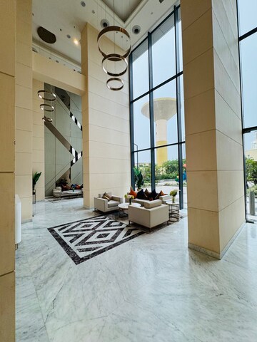 Staircase in 3 BHK Builder Floor at SS Southend Floors, South City 2 – for Rent