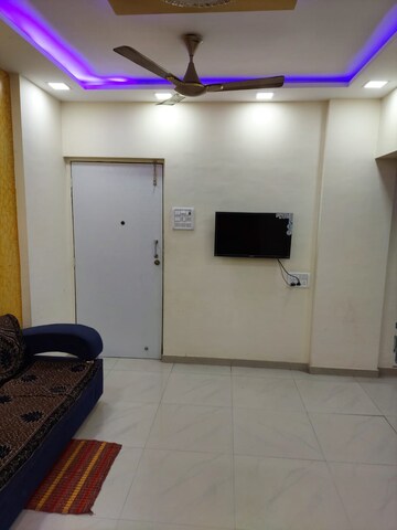 Living Room in 2 BHK Apartment at Sharada Vihar CHS, Kandivali West – for Rent
