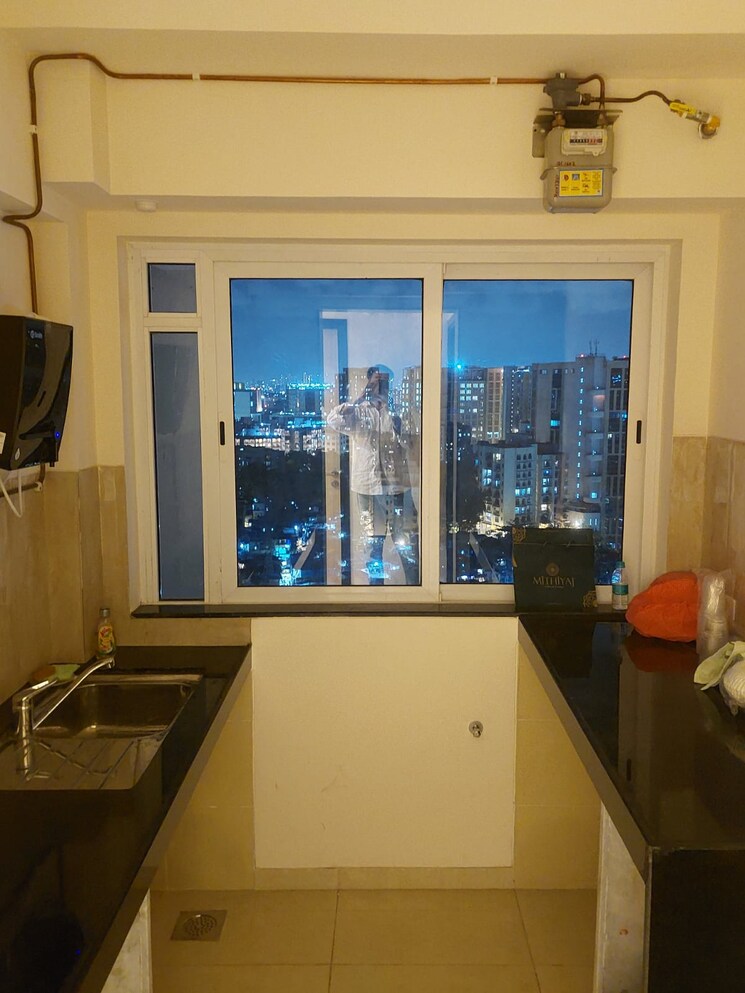 Kitchen, lnt-veridian 1 Bedroom 359 Sq.Ft. Apartment In Powai Mumbai 8887675