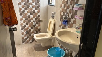 Bathroom in 2 BHK Apartment at Silicon Park, Malad West – for Rent
