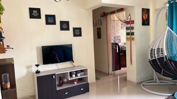 Living Room in 2 BHK Apartment at Silicon Park, Malad West – for Rent