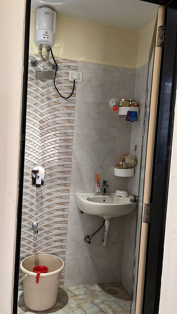 Bathroom in 2 BHK Apartment at Silicon Park, Malad West – for Rent