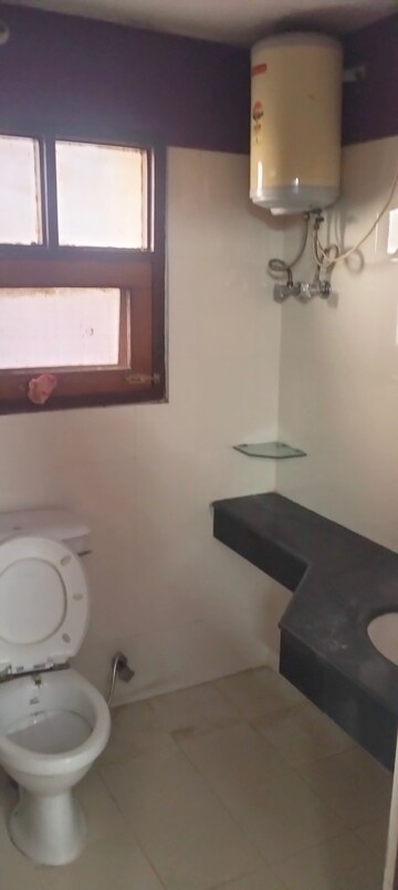 Bathroom in 3 BHK Apartment at LDA Tulip Residency, Gomti Nagar – for Rent