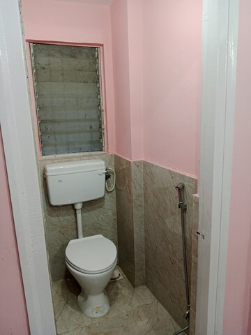 Bathroom in 1 BHK Apartment at Lotus Upvan, Pokhran Road No Two – for Rent