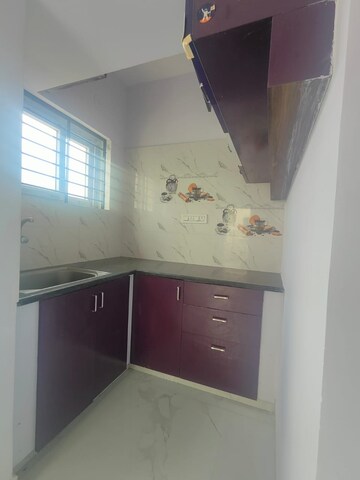 Kitchen in 1 BHK Builder Floor at Iti Layout – for Rent