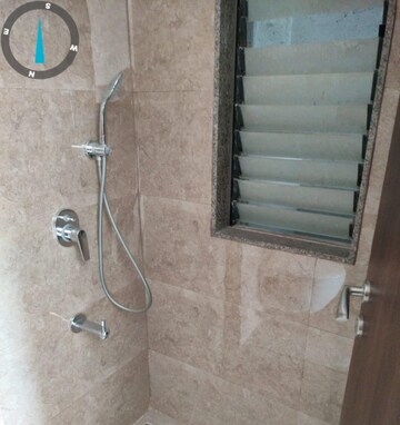 Bathroom in 2 BHK Apartment at Piramal Sunteck Signia Waterfront, Airoli Sector 14 – for Sale