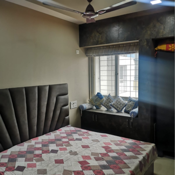 Bedroom in 3 BHK Apartment at Blueberry CHS, Kharadi – for Rent