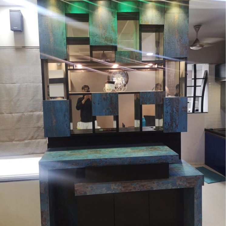 Kitchen, blueberry-chs 3 Bedroom 1400 Sq.Ft. Apartment In Kharadi Pune 8887894