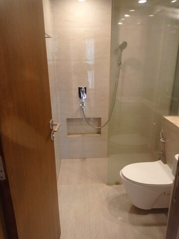 Bathroom in 1 BHK Apartment at Hiranandani Regent Hill, Powai – for Rent