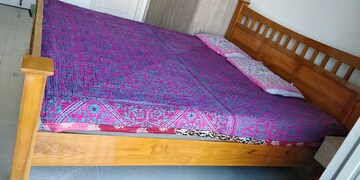 Bedroom in 2 BHK Apartment at Goyal Footprints, Thanisandra Main Road – for Rent
