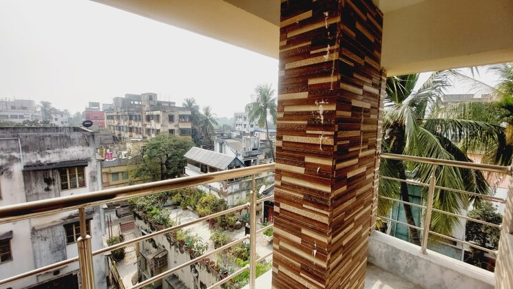 Balcony, sodepur 2 Bedroom 825 Sq.Ft. Apartment In Sodepur Kolkata 8888007