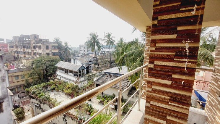 Balcony, sodepur 2 Bedroom 825 Sq.Ft. Apartment In Sodepur Kolkata 8888007