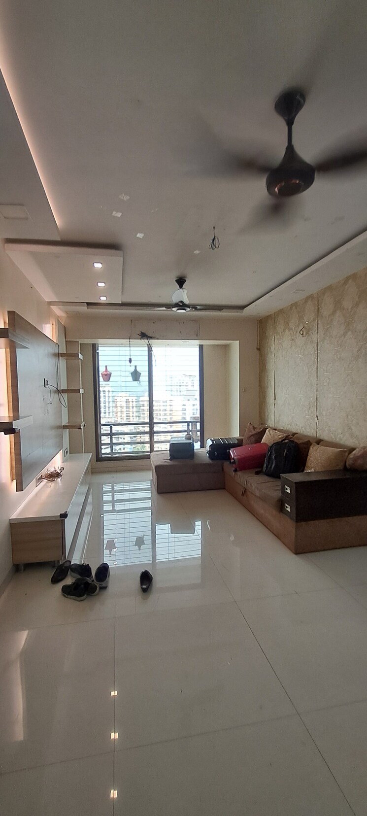 Master Bedroom, shree-balaji-om-rudra 3 Bedroom 1750 Sq.Ft. Apartment In Kharghar Navi Mumbai 8888038
