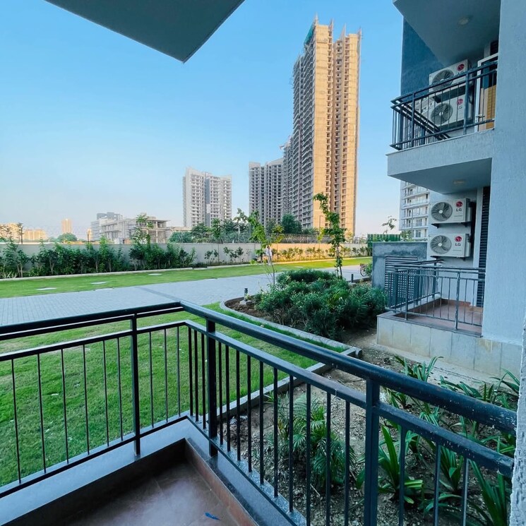 Balcony, godrej-meridien 3 Bedroom 2002 Sq.Ft. Apartment In Mohammad Heri Village Gurgaon 8888033