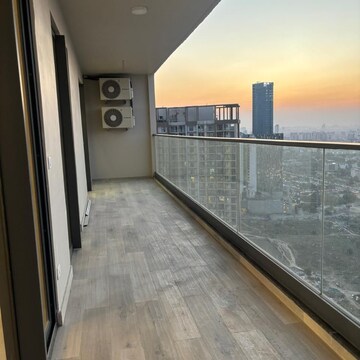 Balcony in 3 BHK Apartment at M3M Heights, Sector 65 – for Rent