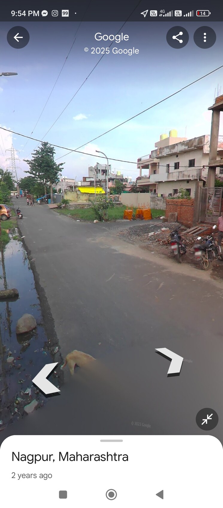 Exterior View, pardi 3 Bedroom 600 Sq.Ft. Independent House In Pardi Nagpur 8888062