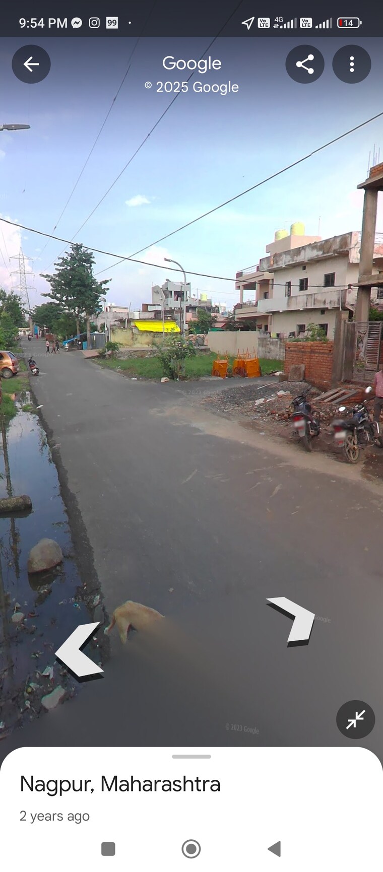 Exterior View, pardi 3 Bedroom 600 Sq.Ft. Independent House In Pardi Nagpur 8888062