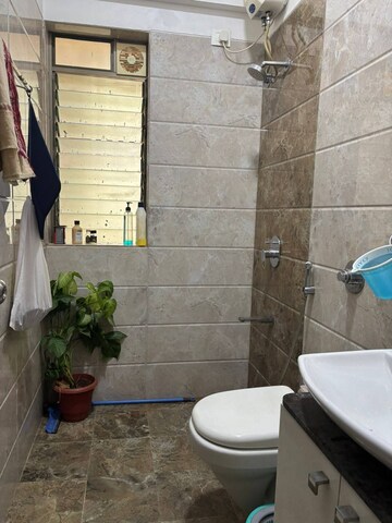 Bathroom in 4 BHK Apartment at Imperial Heights Goregaon West, Goregaon West – for Rent