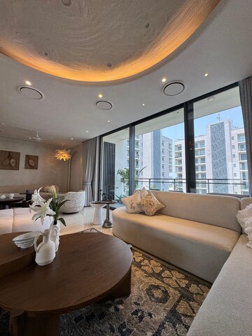 Living Room in 5 BHK Apartment at Elan The Emperor, Sector 106 – for Sale
