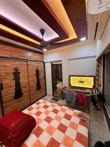 Bedroom in 3 BHK Apartment at Rustomjee OZone, Goregaon West – for Rent