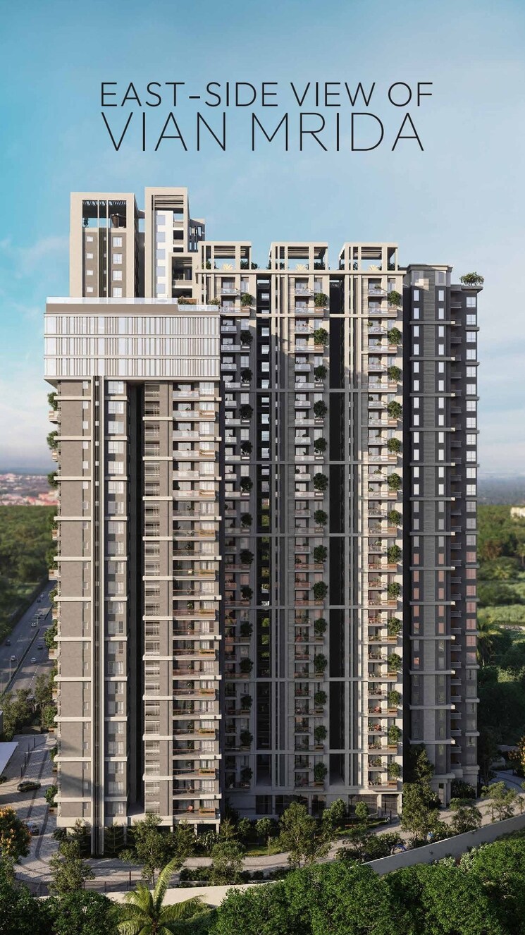 Exterior View, vian-mrida 3 Bedroom 1740 Sq.Ft. Apartment In Kollur Hyderabad 8888129