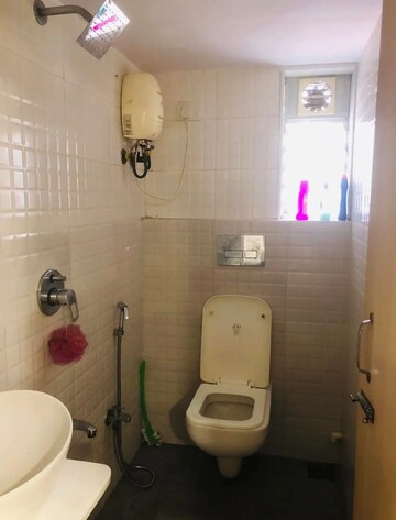 Bathroom in 2 BHK Apartment at Karmvir Avant Sky Villa, Goregaon East – for Rent