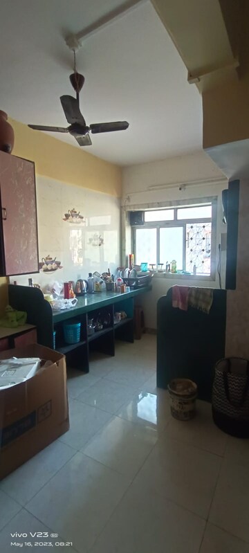 Kitchen in 1 RK Apartment at Ashokraj CHS, Goregaon West – for Rent