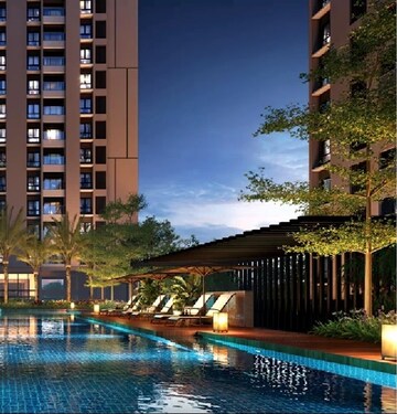 Swimming Pool in 3 BHK Apartment at Srijan Optima, Rajarhat New Town – for Sale