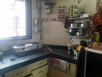 Kitchen in 1 BHK Apartment at Sai Sagar Tower, Goregaon East – for Rent