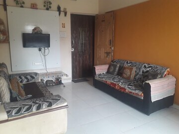 Living Room in 1 BHK Apartment at Divya Stuti CHS, Goregaon East – for Rent