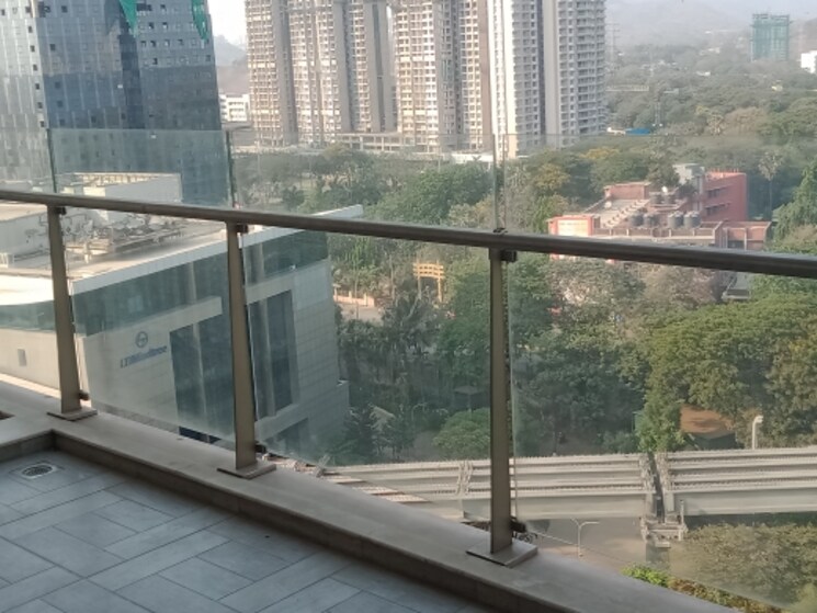 Balcony, lnt-elixir-reserve 4 Bedroom 1987 Sq.Ft. Apartment In Powai Mumbai 8888206