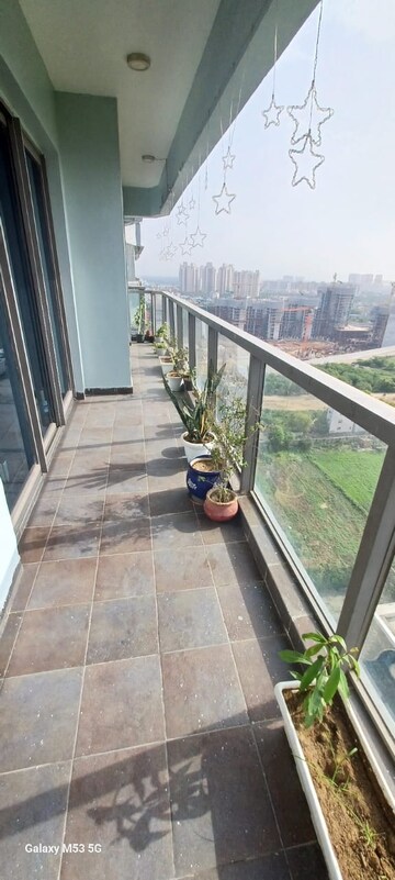 Balcony in 3 BHK Apartment at Paras Dews, Sector 106 – for Rent