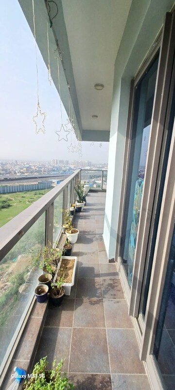 Balcony in 3 BHK Apartment at Paras Dews, Sector 106 – for Rent