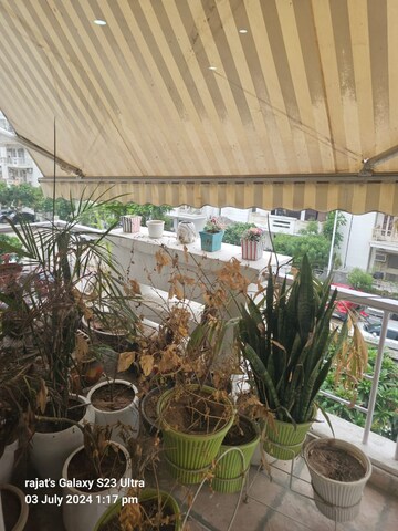 Balcony in 2 BHK Apartment at Eros Wembley Premium Tower, Sector 49 – for Rent