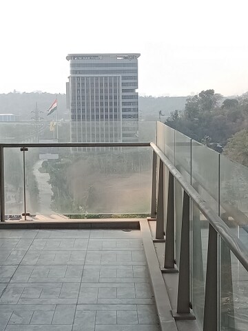 Balcony in 4 BHK Apartment at LnT Elixir Reserve, Powai – for Sale
