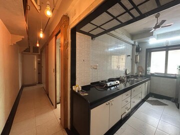 Kitchen in 2 BHK Builder Floor at Vile Parle West – for Rent