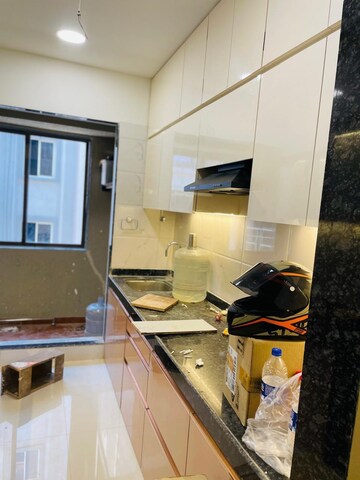 Kitchen in 1 BHK Apartment at KT Sai View, Khanda Colony – for Rent