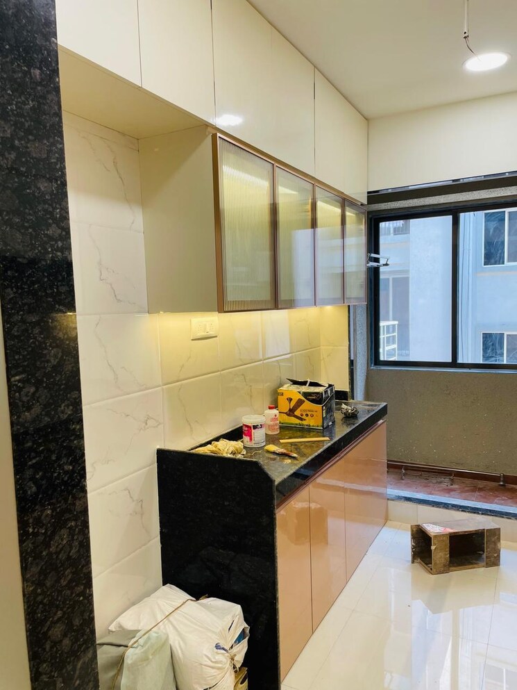 Kitchen, kt-sai-view 1 Bedroom 520 Sq.Ft. Apartment In Khanda Colony Navi Mumbai 8888231