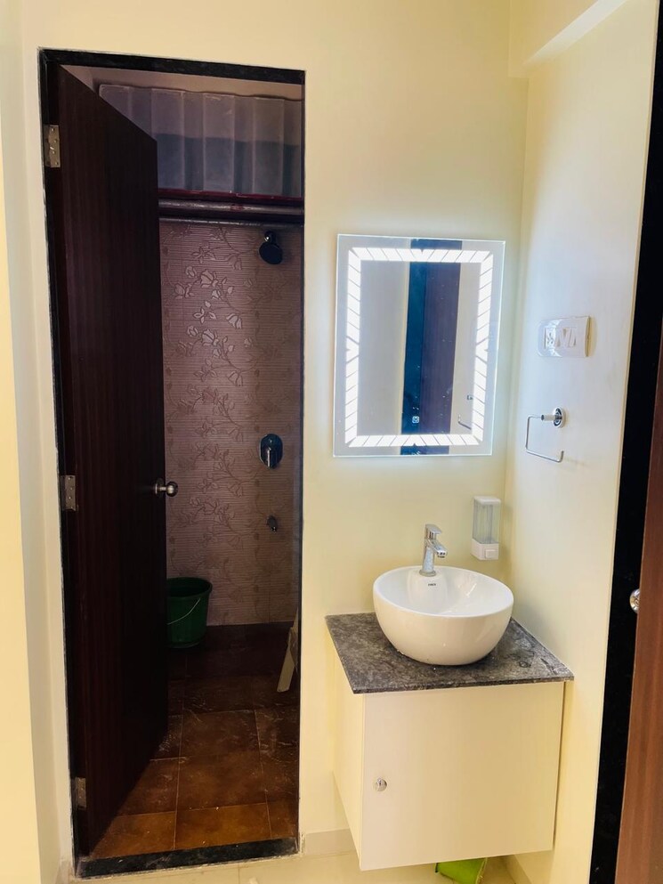 Bathroom, kt-sai-view 1 Bedroom 520 Sq.Ft. Apartment In Khanda Colony Navi Mumbai 8888231