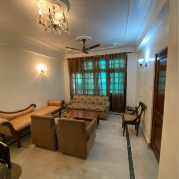 Living Room in 2 BHK Builder Floor at Malviya Nagar – for Rent