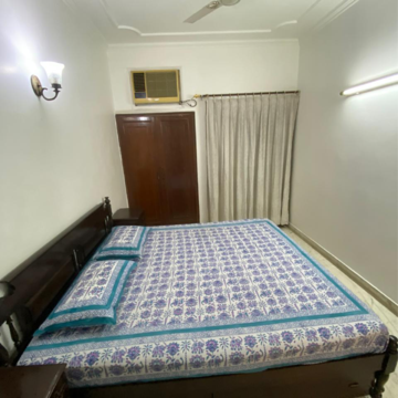 Bedroom in 2 BHK Builder Floor at Malviya Nagar – for Rent