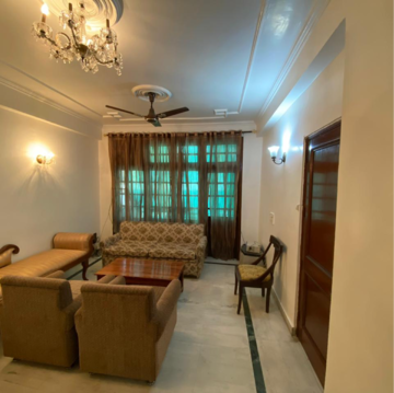 Living Room in 2 BHK Builder Floor at Malviya Nagar – for Rent