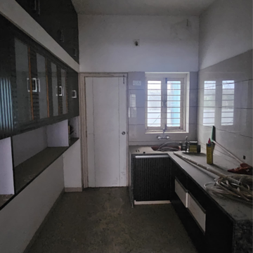 Kitchen in 3 BHK Apartment at Orchid Flora, Vemali – for Rent