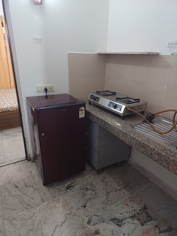 Kitchen in 1 RK Independent House at Sector 33 – for Rent