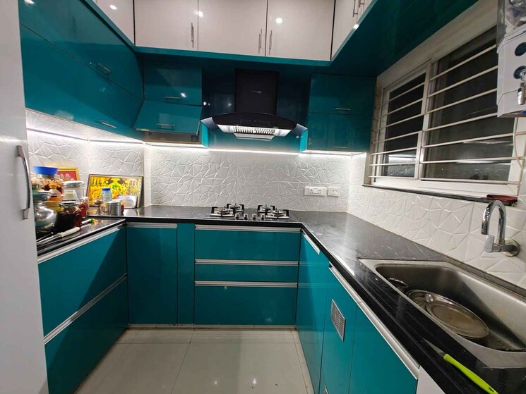 Kitchen, sunshine-s-ecopolis 3 Bedroom 1600 Sq.Ft. Apartment In Kokapet Hyderabad 8888378