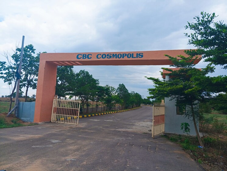 Exterior View, cbc-cosmopolis  203 Sq.Yd. Plot In Mirkhanpet Hyderabad 8888451