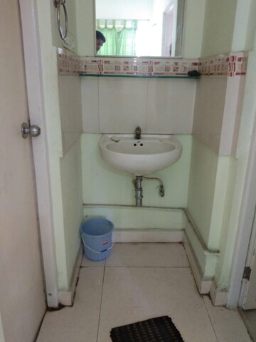 Bathroom in 2 BHK Apartment at Vanaz Corner, Kothrud – for Rent