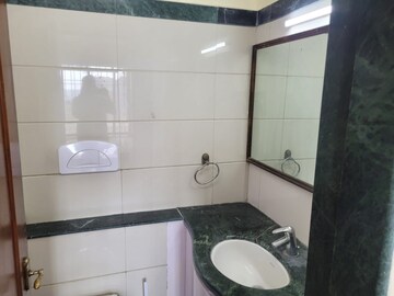 Bathroom in 3 BHK Apartment at Vanamali CHS, Chembur – for Rent